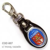 Chaveiro Couro Sintetico Cod - 407