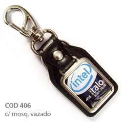 Chaveiro Couro Sintetico Cod - 406