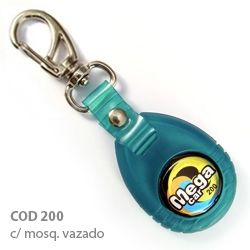 Chaveiro Emborrachado cod. 200  -  verde