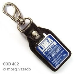 Chaveiro Couro Sintetico Cod - 402