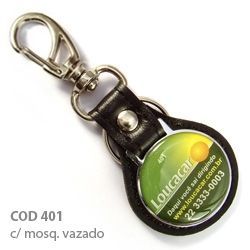 Chaveiro Couro Sintetico Cod - 401