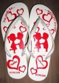 Chinelo personalizado / Casamento